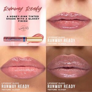 Senegence Runway Ready LipSense Gloss, Limited Edition, NEW